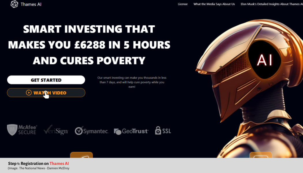 Reporter walkthrough of the Thames AI onboarding and consultant call